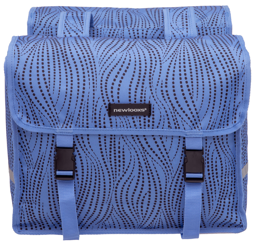 Neue Looxs Fiori Doppel-Tasche | Alma | Blau | 30 l