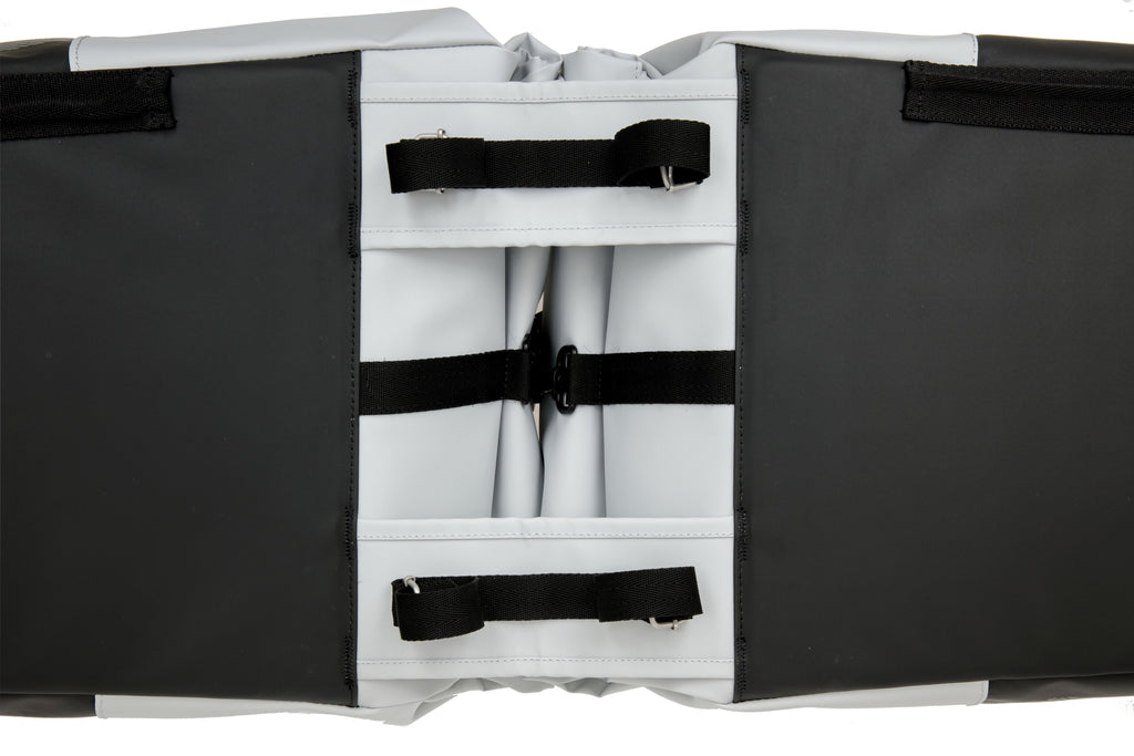Newlooxs Tas New Nyborg Double Light Grey Black