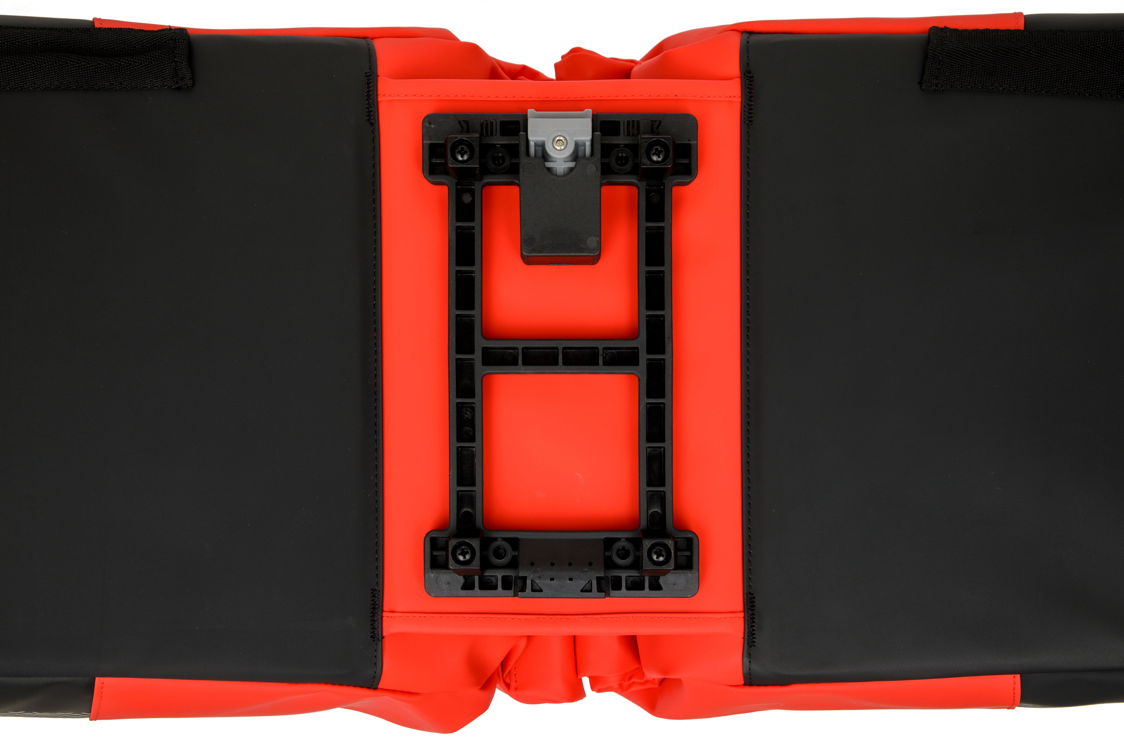 Dubbele fietstas New Looxs Nyborg MIK 34 liter - 30 x 17 x 37cm (x2) - rood zwart