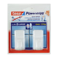 Tesa plakhaakjes met powerstrips wit groot