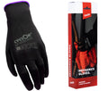 Cyclon montagehandschoenen m7 nylon pu zwart paars (20pr)