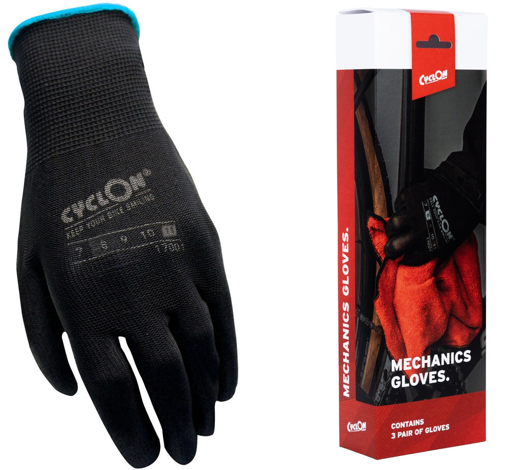 Montagehandschuhe CyclOn M11 - blau (20 Paar)