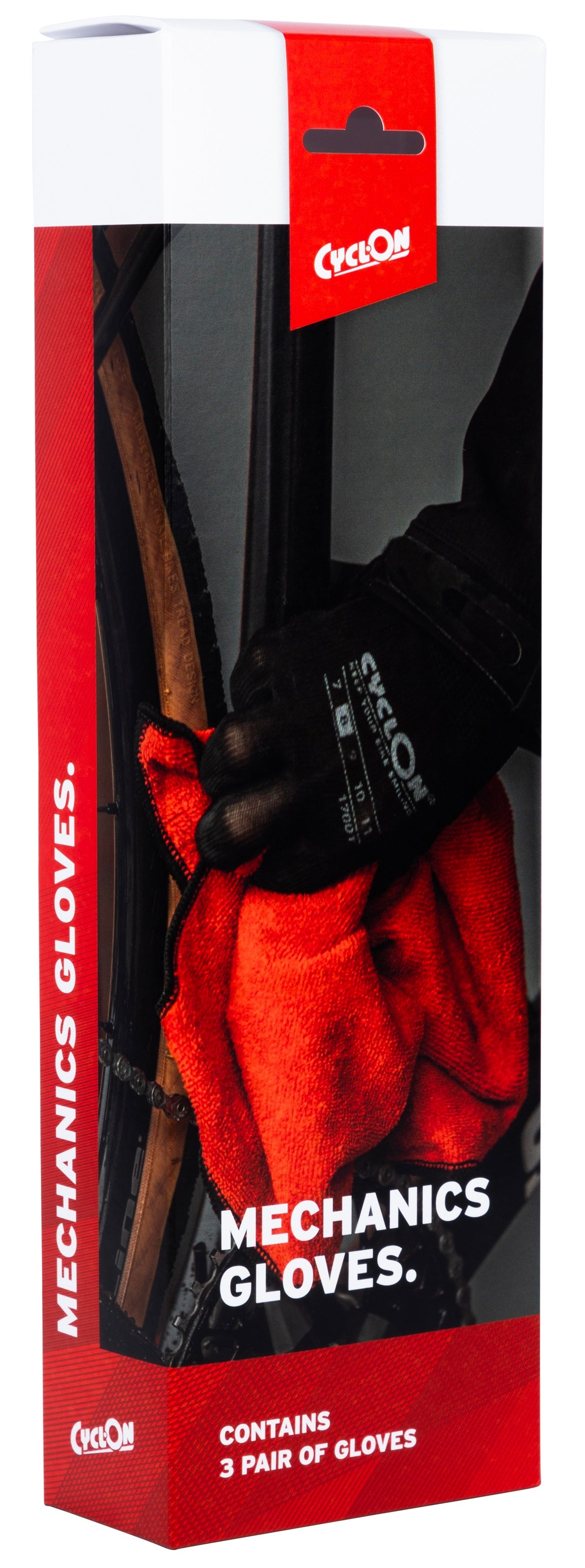 Montagehandschuhe CyclOn M10 - gelb (3 Paar)