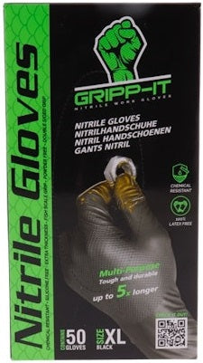 Gripp-it handschoenen nitril xl - doos à 50 stuks
