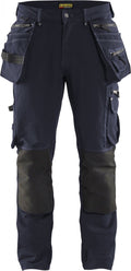 Blåkläder x1900 werkbroek 4-weg stretch 1998 - marineblauw - maat 52 (l)