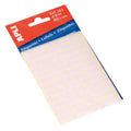 Apli etiket rond 8mm wit 480 stickers