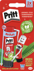 Pritt original 22 g box | original 22 g | lijmstick plakmiddel | school kantoor lijmstift | makkelijk milieuvriendelijk te gebruiken lijmstift.