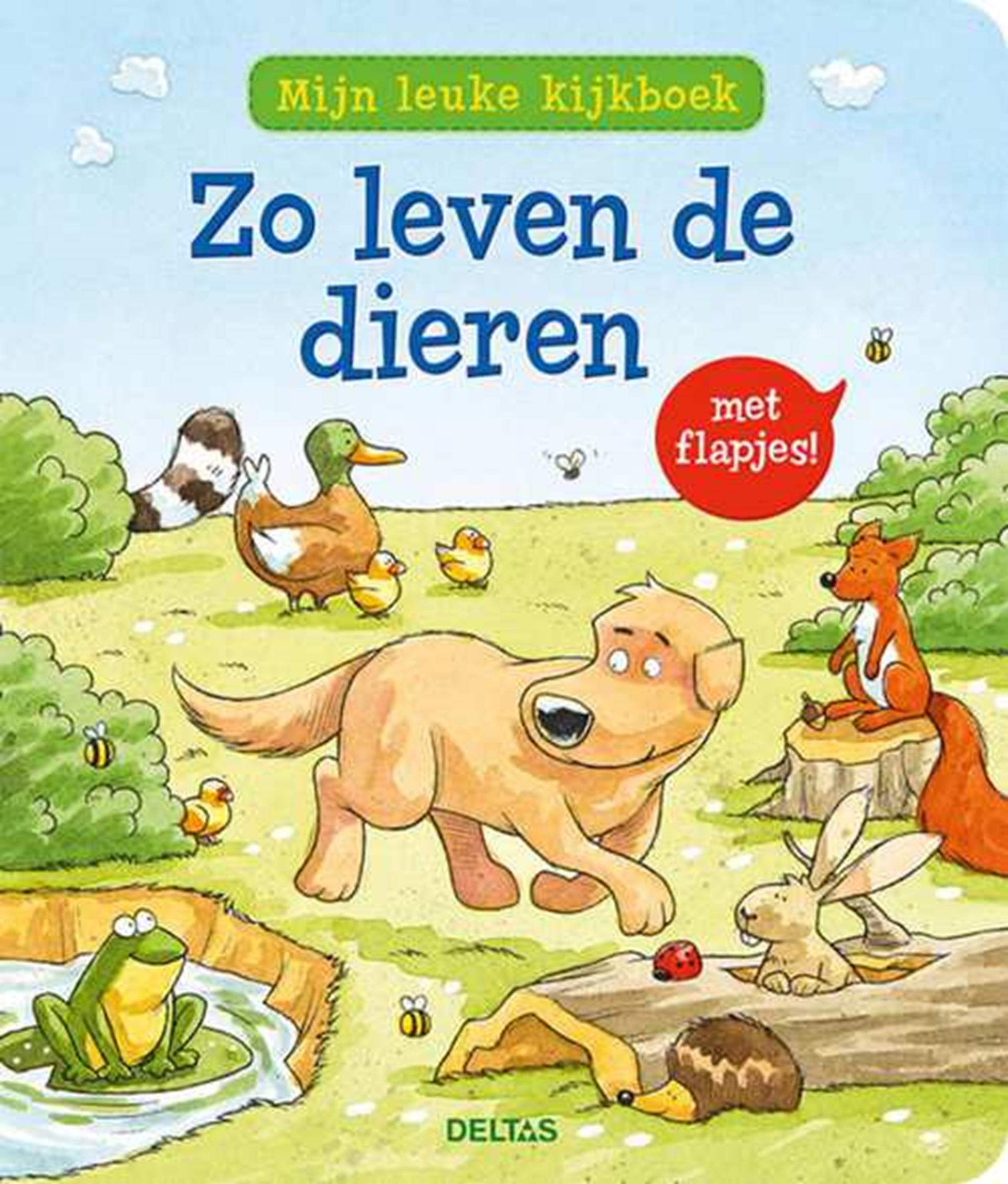 Deltas kijkboek zo leven de dieren
