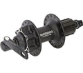 Shimano achternaaf 8 9 10 speed fh-m525 - 32 gaats - 6 bouts remschijfbevestiging - zwart