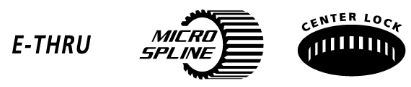 Shimano fh-tc500-ms 12-speed center-lock rear hub 12x142mm