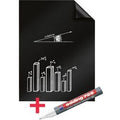 Magic-chart blackboard legamaster 60x80cm zwart 25 vel