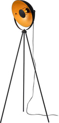 Lucide alvaro - vloerlamp - 1xe27 - zwart