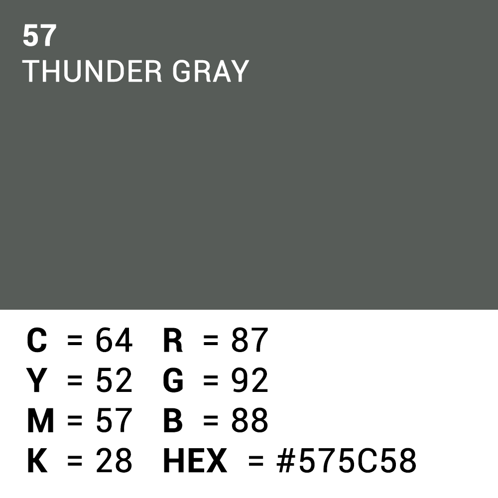 Hochwertiges Hintergrundpapier 57 Thunder Grey 1,35 x 11 m