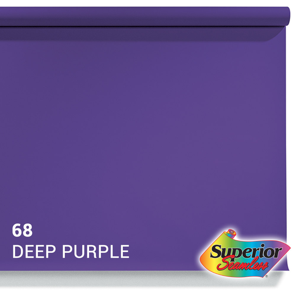 Hochwertiges Hintergrundpapier 68 Tiefviolett 1,35 x 11 m