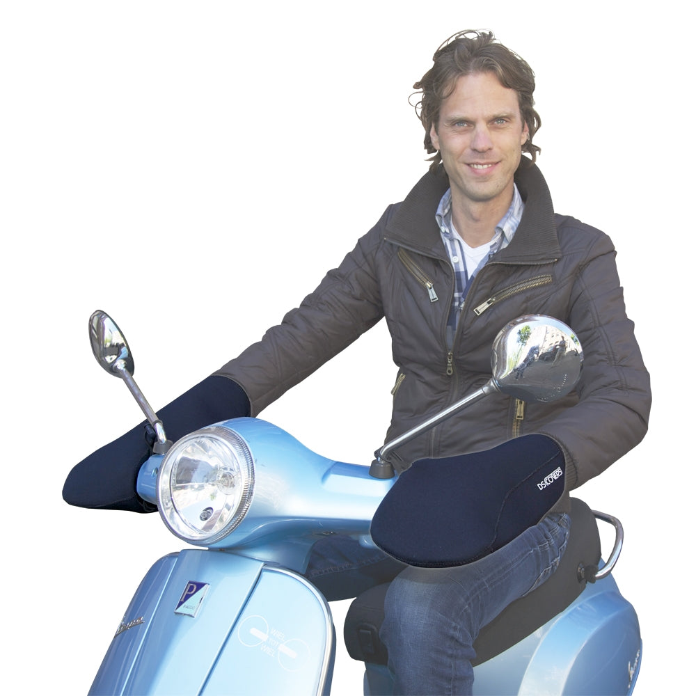 Ds covers handmoffen scooter zwart