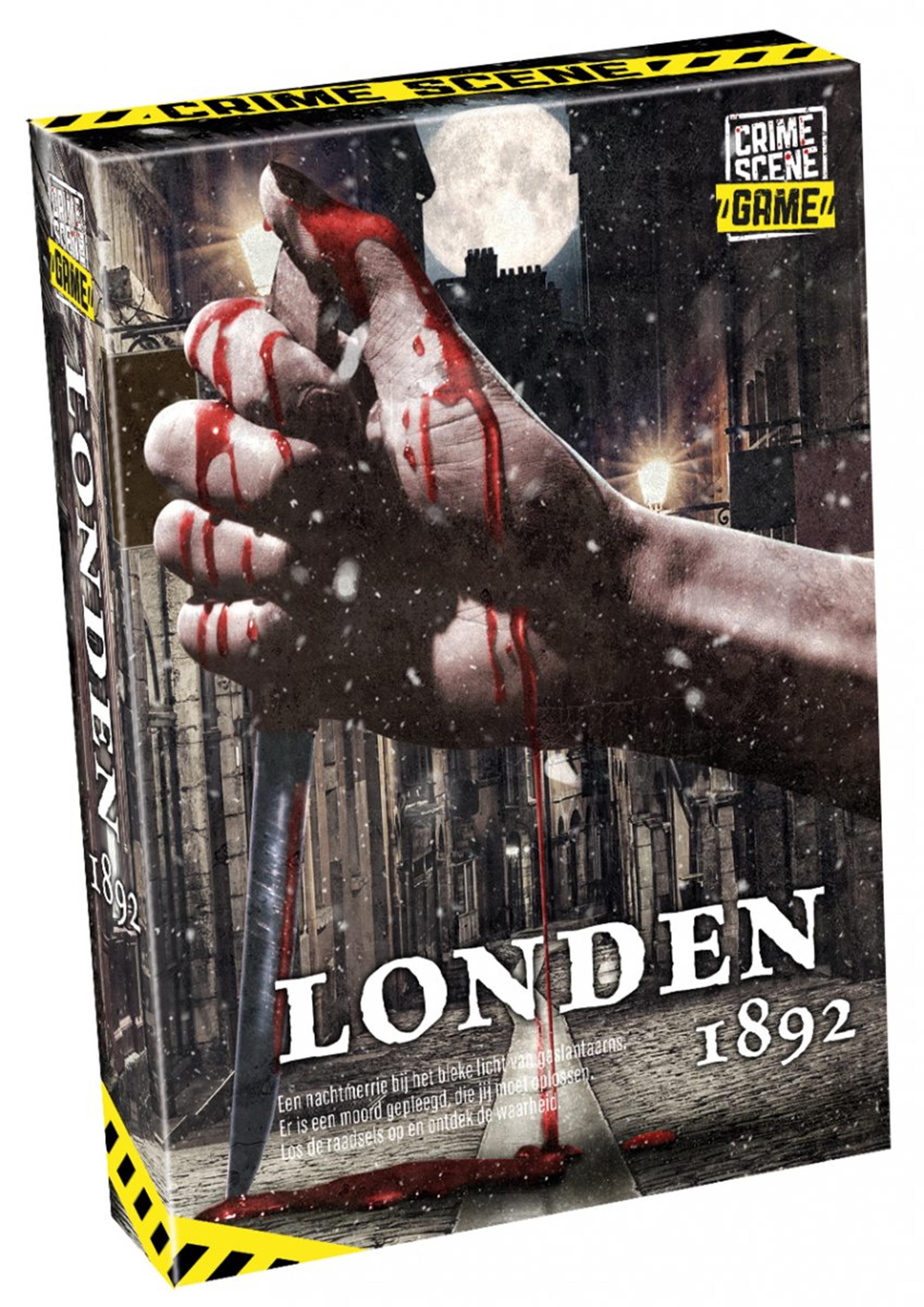 Tactic crime scene londen 1892 – bordspel – misdaadspel – duister mysterie in victoriaans whitechapel – diepgaand onderzoek en deductie – crime scene serie – game storm studio – 1 of meer spelers – vanaf 18 jaar