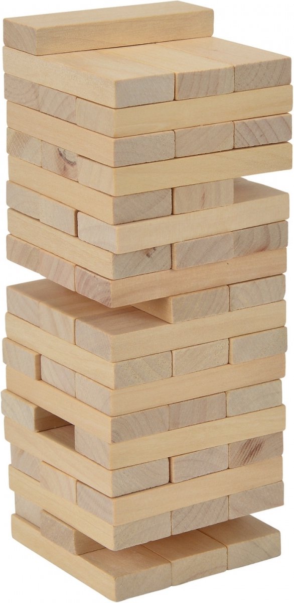 Eichhorn Holzstapturm 54 Stück.