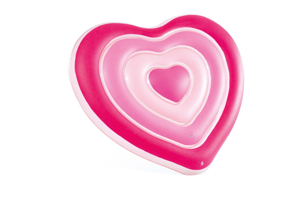 Intex drijfmat hart 155x135x25cm