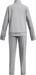 Under armour ua knit track suit unisex trainingspak - grijs - wit