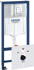 Grohe rapid sl 4-in-1 inbouwreservoir - voor hangend toilet â€“ incl. bedieningsplaat en geluiddemping