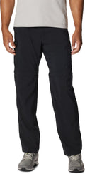 Columbia silver ridge™ utility convertible pant wandelbroek - converteerbare wandelbroek - heren - zwart - maat 38