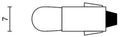 Bosma lamp 6v 1.2w ba7s
