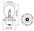 Bosma lamp 6v-15w p26s