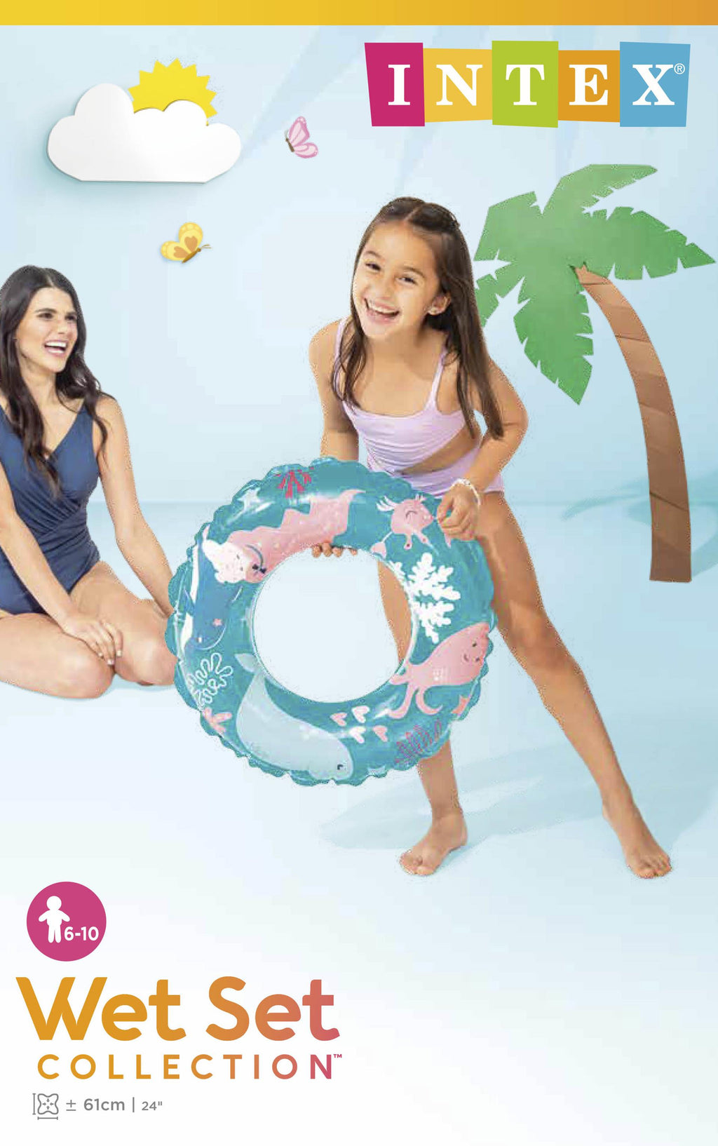 Intex Schwimmband Junior-Türkis