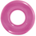 Intex transparenter Schwimmring in Rosa
