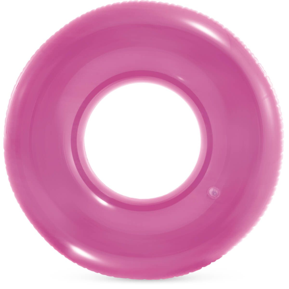 Intex transparenter Schwimmring in Rosa