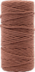 Vaessen creative macrame touw - bruin - 3mmx100m
