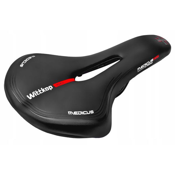 Wittkop Twin Medicus 4.0 MTB-Rennsattel – Schwarz