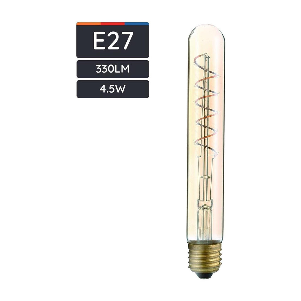 Avide led lamp soft filament 5w, e27 fitting, 2700 kelvin, 400 lumen