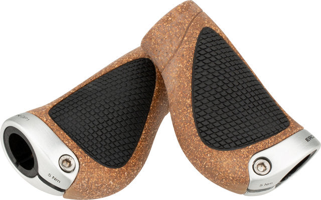 Ergon gp1 biokork gripshift grips for twist shifters (two-sided)