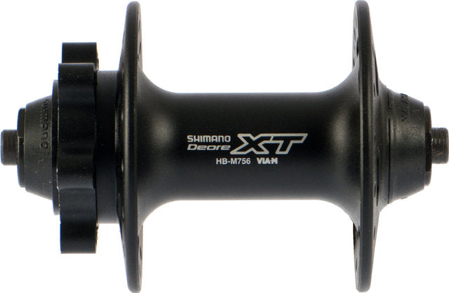 Shimano xt hb-m756 disc 6-bolt front hub for quick releases