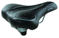 Selle Montegrappa Sattel für zukünftige Damen mit Elastomer schwarz auf Karte