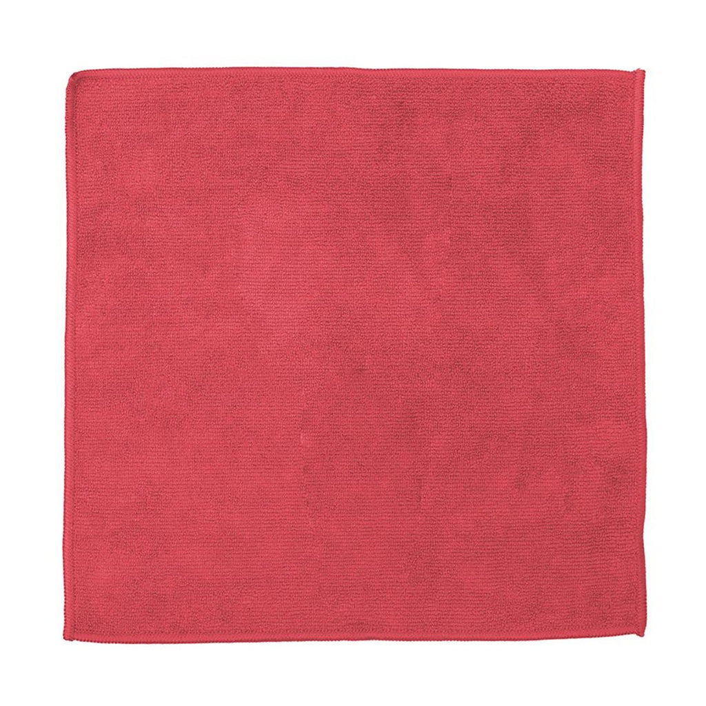 Ddddd microvezeldoek billie 30x30cm rood pak a 6 stuks
