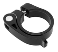 Ursus zadelpenklem met snelspanner ø25.7 mm aluminium - zwart