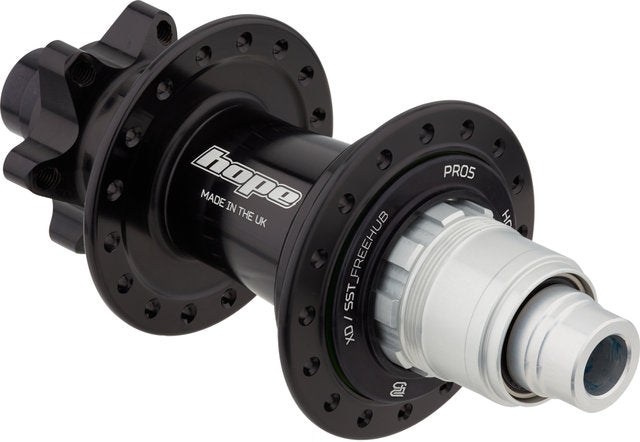 Hope pro 5 disc 6-bolt rear hub with aluminium freehub