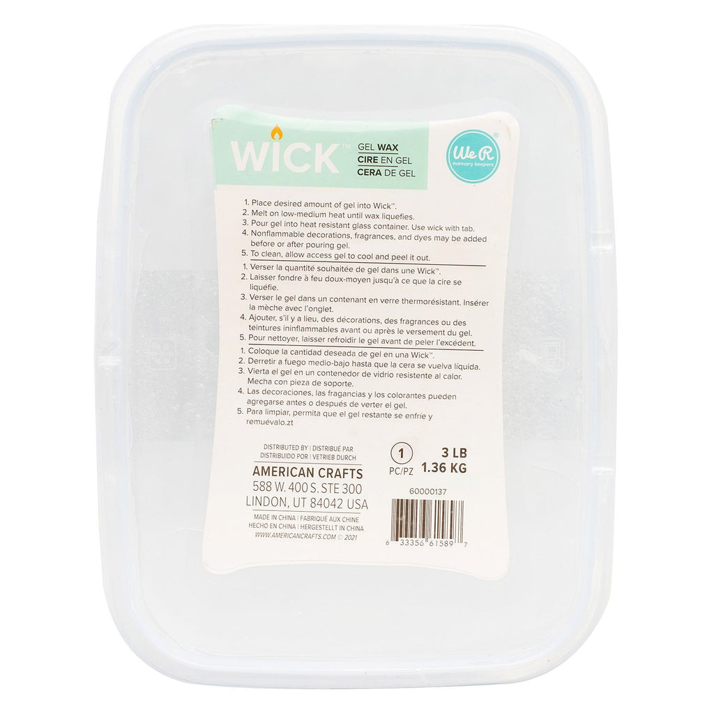 We r makers • wick gel wax