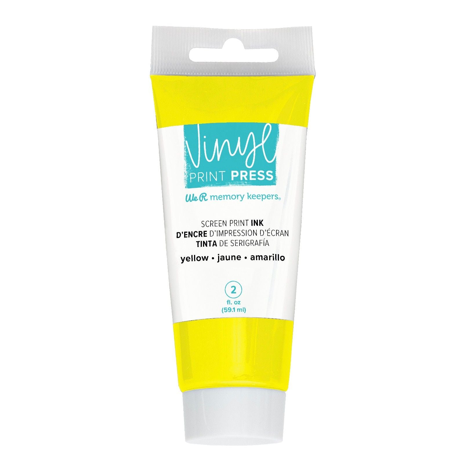 We r makers • vinyl print press screen print ink yellow 59ml