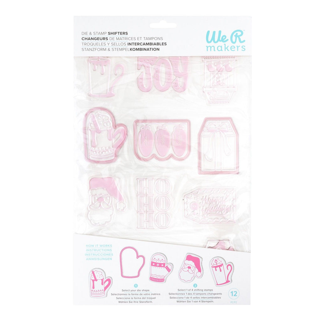 We r makers • christmas die and stamp shifters mitt