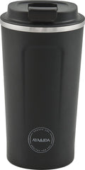 Aya ida aya ida - cup2go - thermosbeker - koffiebeker - coffee to go - reisbeker - meenemen - 500ml - matte black
