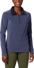 Columbia glacial™ iv 1 2 zip fleecetrui dames - outdoortrui - fleece trui - maat xs - blauw