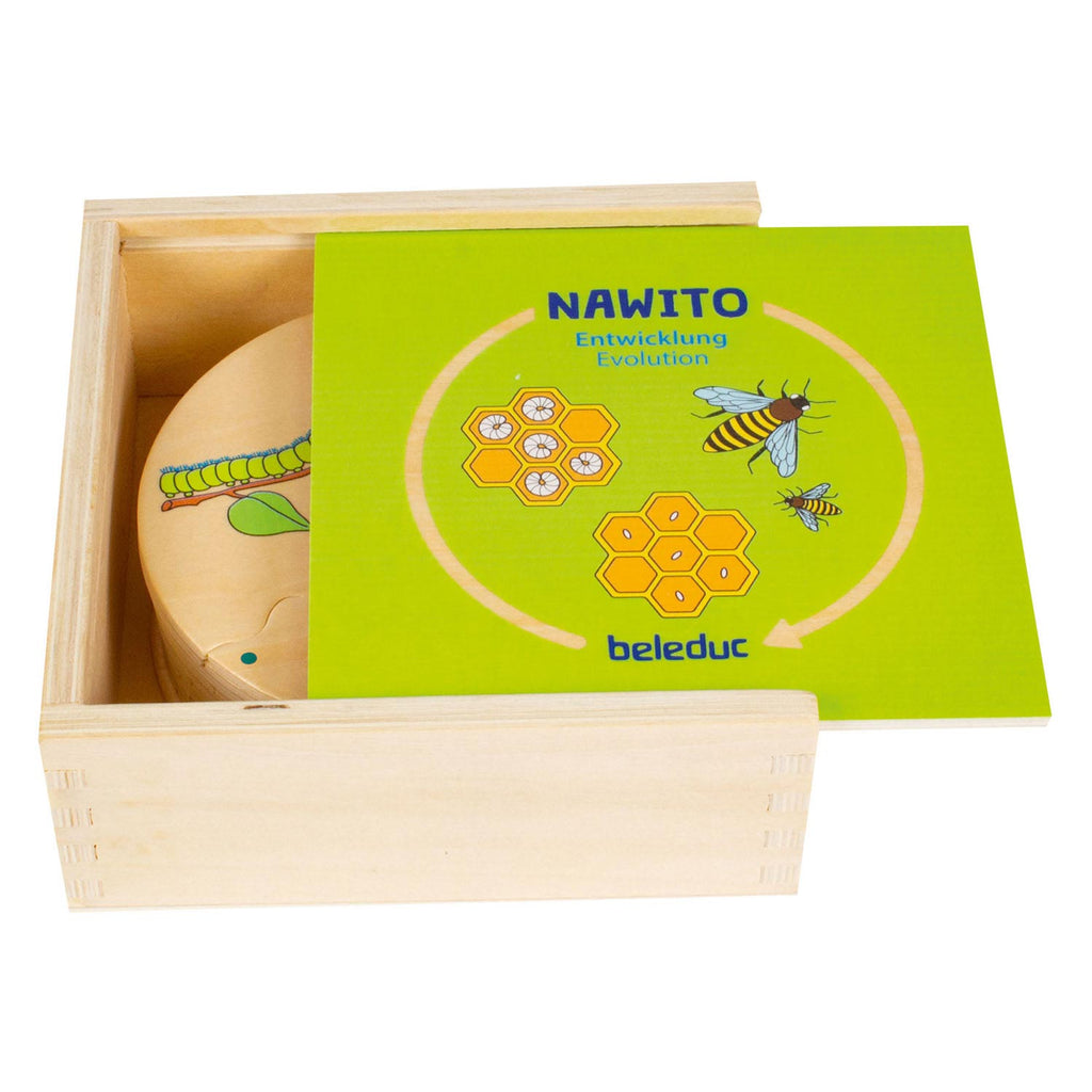 Beleduc nawito Natur Evolution Holzspiel für Kinder