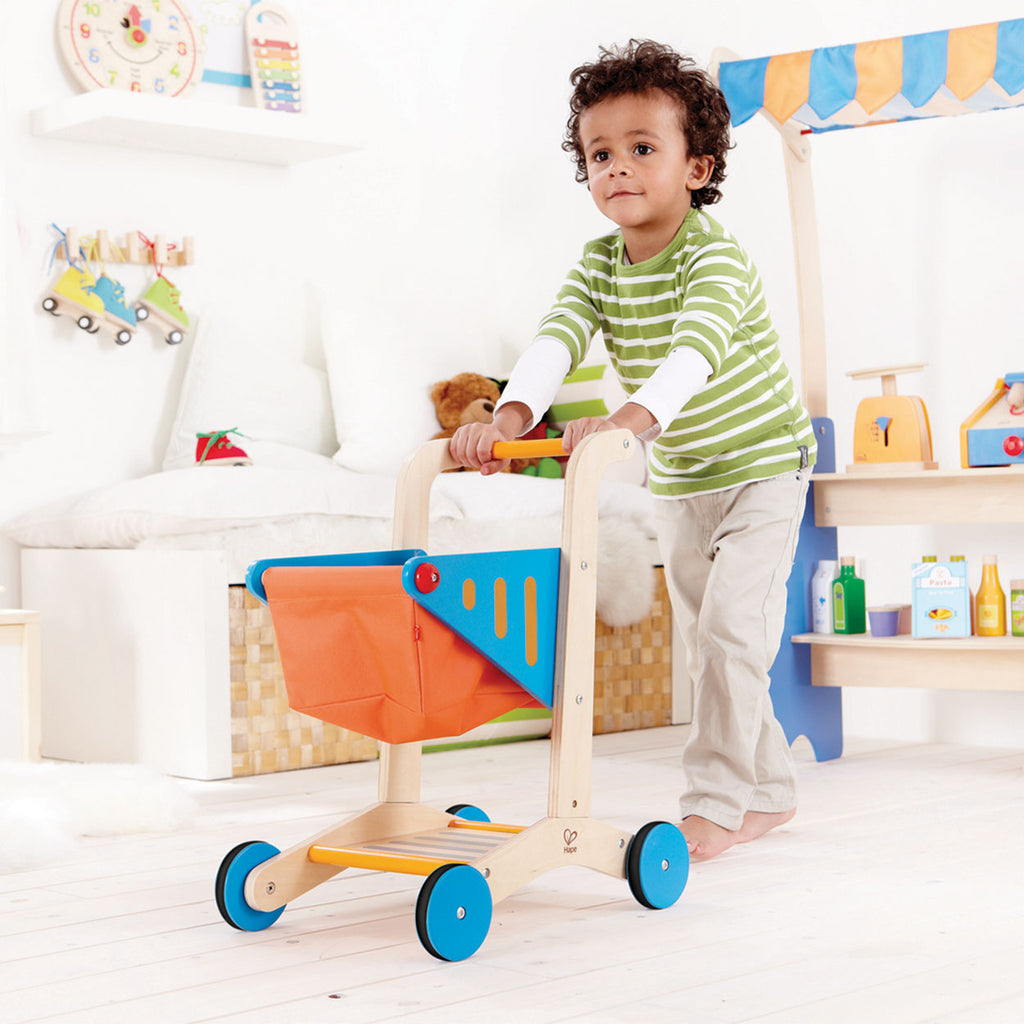 Hape Einkaufswagen aus Holz
