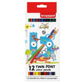 Bruynzeel kleurpotloden 12 twin point