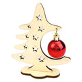 Beleduc Weihnachtsbaum aus Holz mit Weihnachtskugel