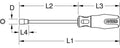Ks tools schraubendreher ergotorquemax screwdriver - slotted ks
