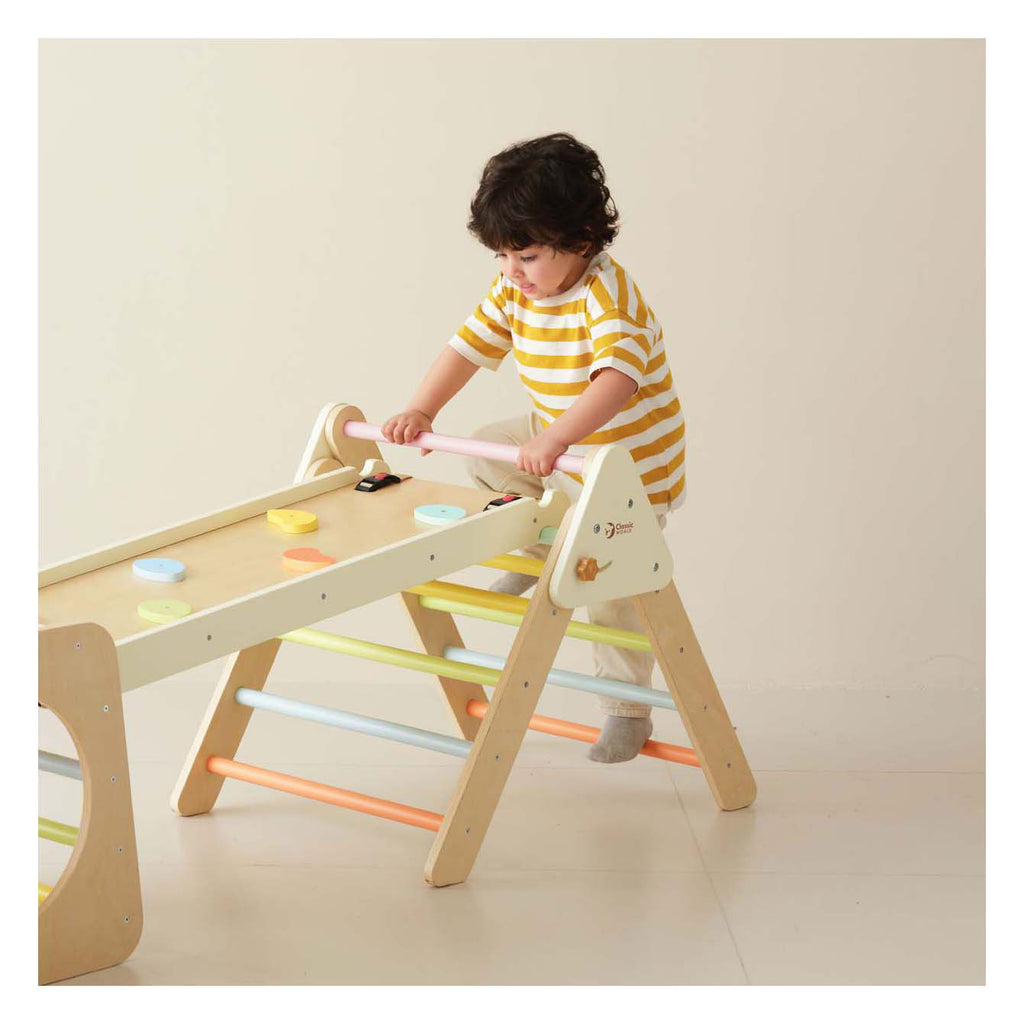 Classic world houten klimset opvouwbaar - 5-in-1
